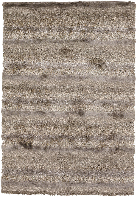 Chandra Kapaa KAP-15500 Tan and Ivory and Taupe rug, flat view