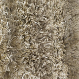 Chandra Kapaa KAP-15500 Tan and Ivory and Taupe rug, texture close-up