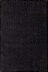 Chandra Keira KEI-50100 Black rug, flat view