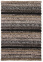 Chandra Lavasa LAV-21403 Grey and Tan and Black rug, flat view