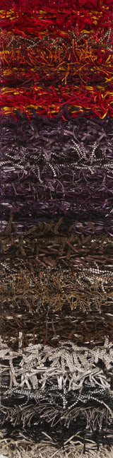 Chandra Lavasa sample color blanket, Brown and Taupe and Tan