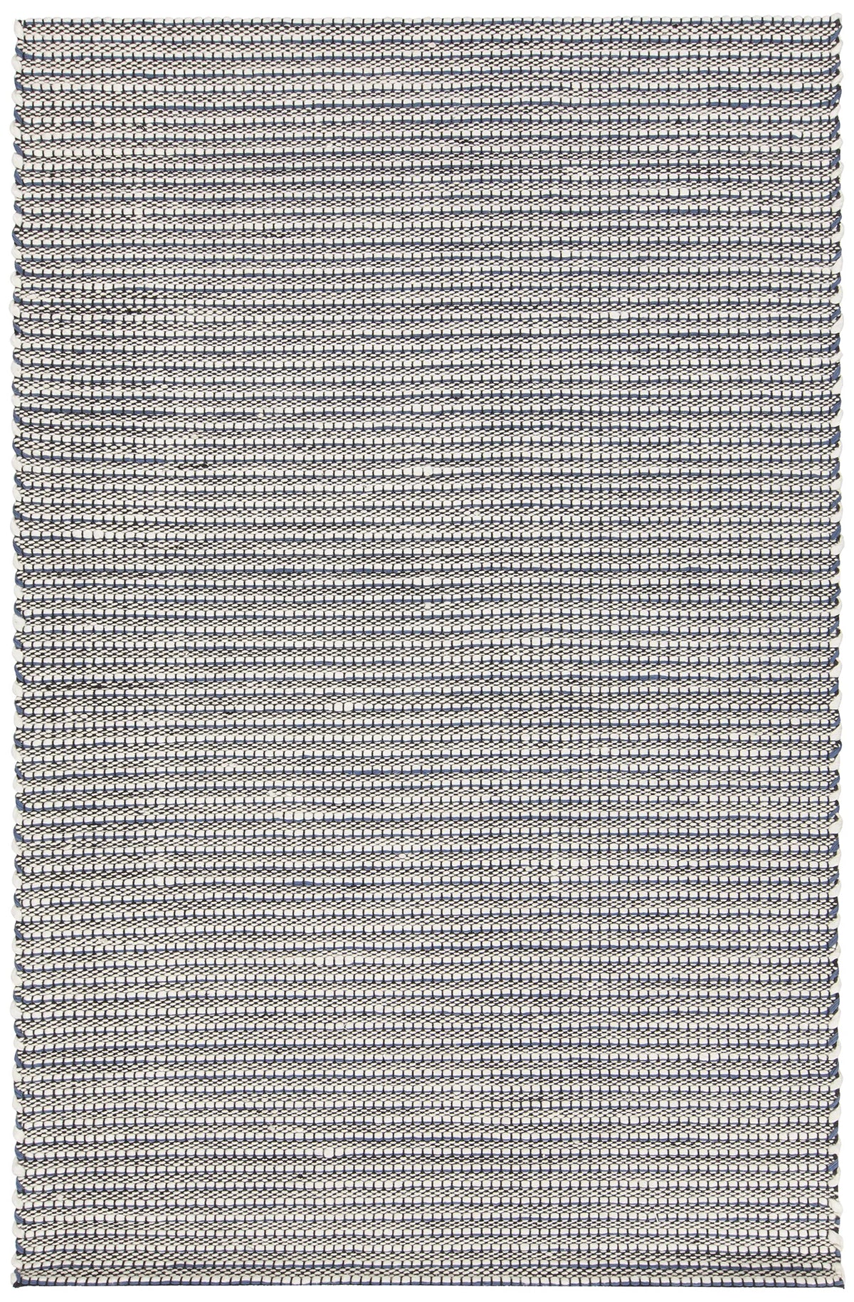 Chandra Lena LEN-44603 Blue and White and Grey and Black rug, flat view
