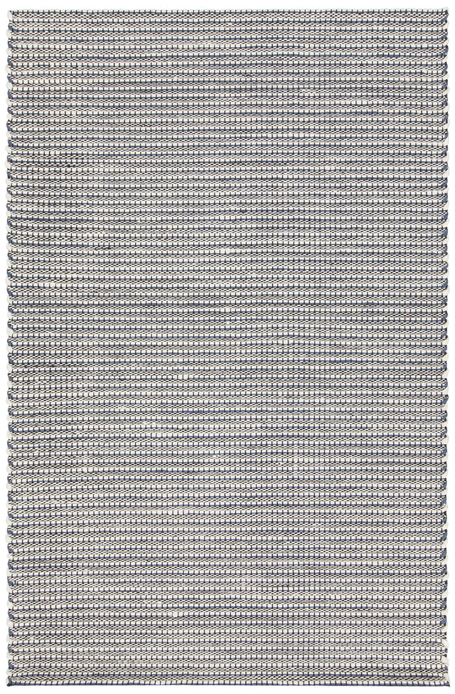 Chandra Lena LEN-44603 Blue and White and Grey and Black rug, flat view