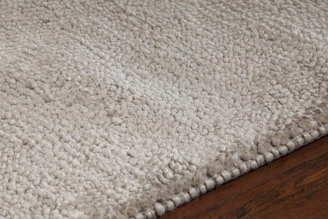 Chandra Mae MAE-39000 Beige rug, side detail view
