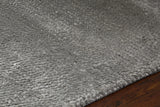 Chandra Mae MAE-39001 Silver rug, side detail view