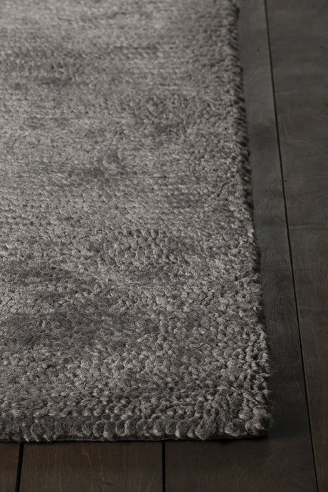 Chandra Mae MAE-39002 Brown rug, corner detail