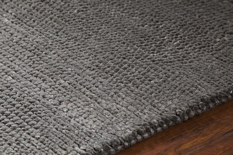 Chandra Mae MAE-39003 Grey rug, side detail view