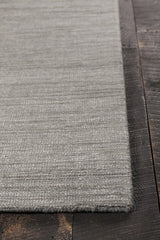 Chandra Medona MED-37400 Grey and Green rug, corner detail