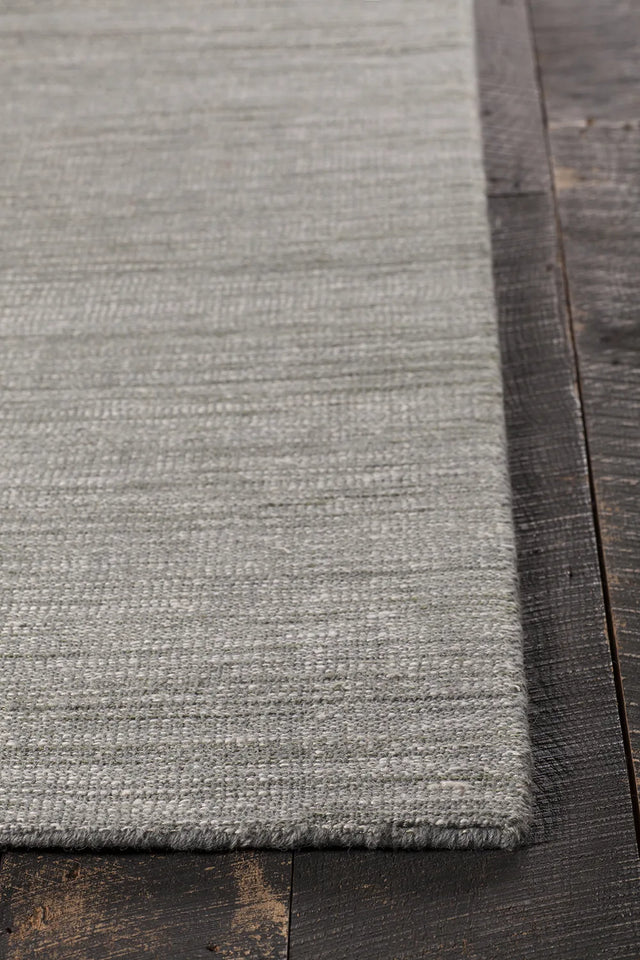Chandra Medona MED-37400 Grey and Green rug, corner detail
