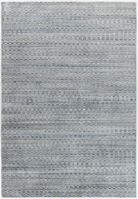 Chandra Melina MEL-46201 Blue and Silver rug, flat view