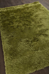 Chandra Mercury MER-6900 Green rug, angled side view