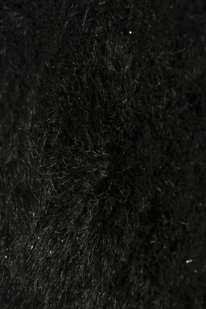 Chandra Mercury MER-6901 Black rug, texture close-up
