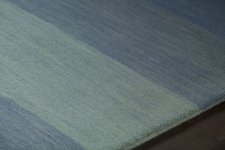 Chandra Metro MET-566 Blue rug, side detail view