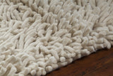 Chandra Montaro MON-20400 White rug, side detail view