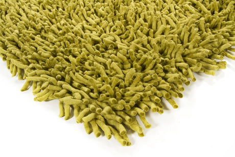 Chandra Montaro MON-20402 Green rug, corner detail