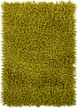 Chandra Montaro MON-20402 Green rug, flat view