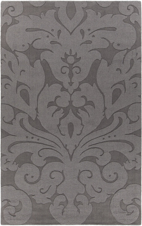 Chandra Mystica MYS-29802 Charcoal rug, flat view