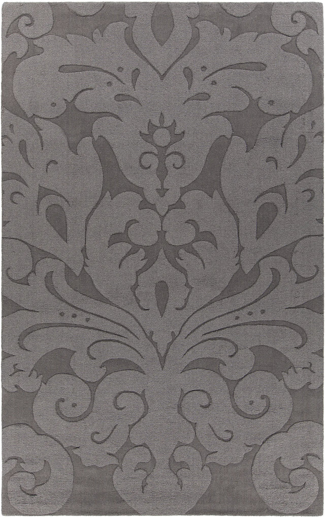 Chandra Mystica MYS-29802 Charcoal rug, flat view