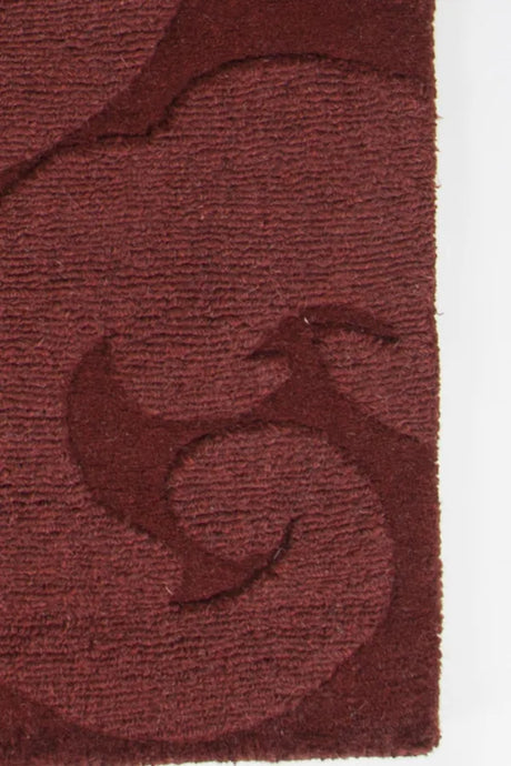 Chandra Mystica MYS-29804 Red rug, texture close-up