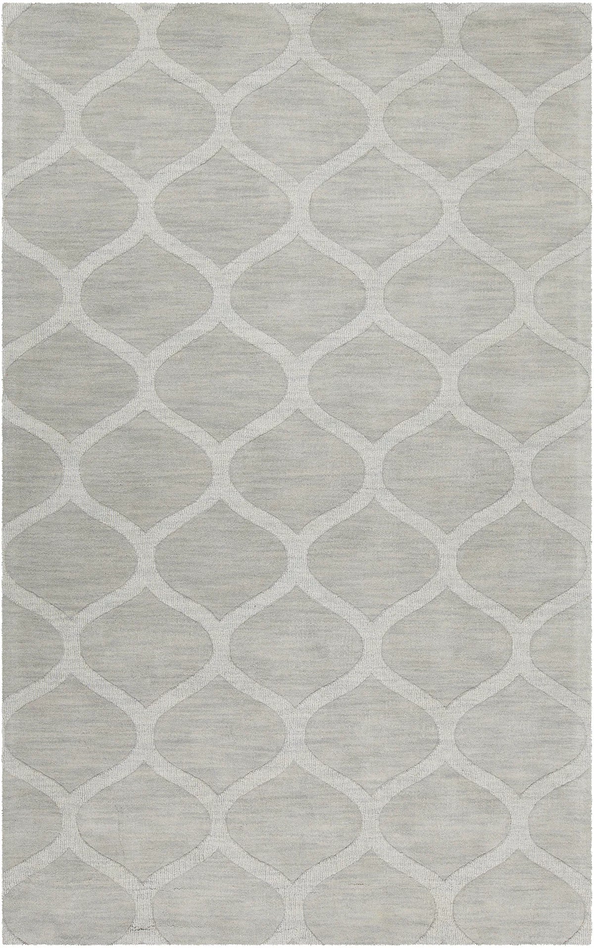 Chandra Mystica MYS-29805 Grey rug, flat view