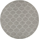 Chandra Mystica MYS-29805 Grey round rug, flat view