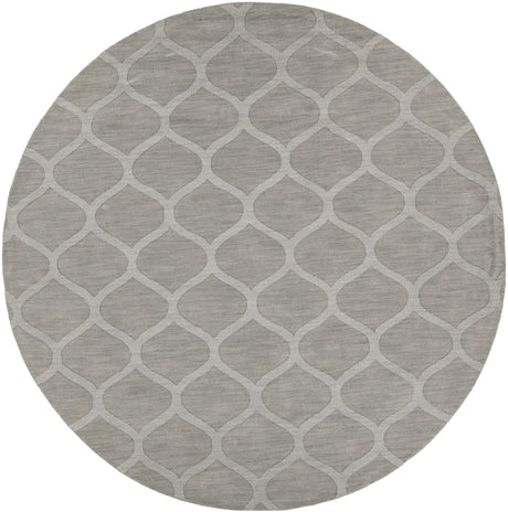 Chandra Mystica MYS-29805 Grey round rug, flat view