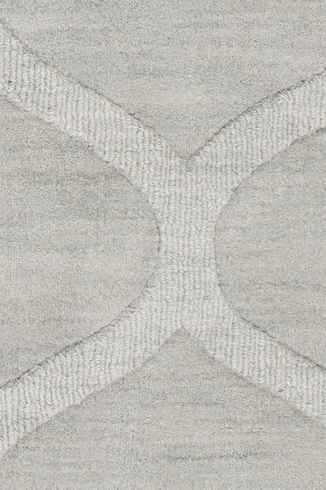 Chandra Mystica MYS-29805 Grey rug, texture close-up