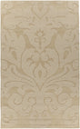 Chandra Mystica MYS-29806 Light Gold rug, flat view