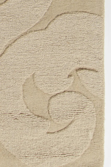 Chandra Mystica MYS-29806 Light Gold rug, texture close-up