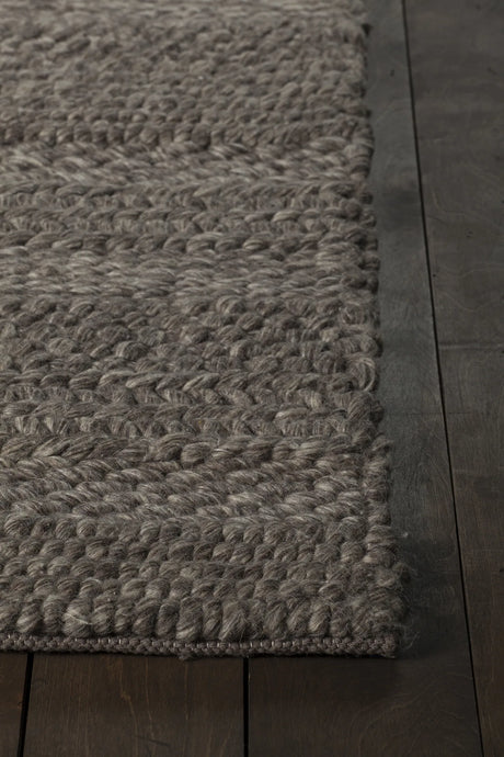 Chandra Naja NAJ-40302 Brown rug, corner detail