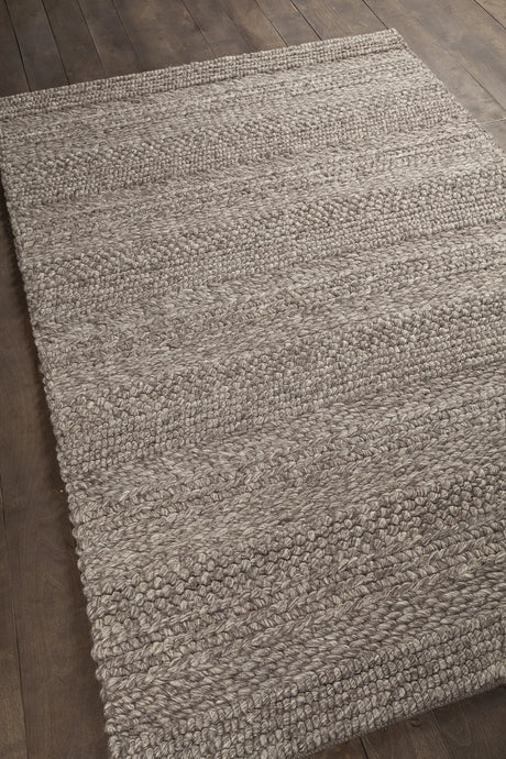 Chandra Naja NAJ-40302 Brown rug, angled side view