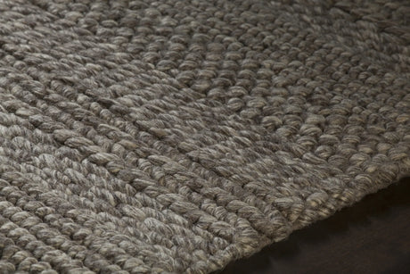 Chandra Naja NAJ-40302 Brown rug, side detail view
