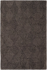 Chandra Navyan NAV-5004 Taupe and Brown rug, flat view