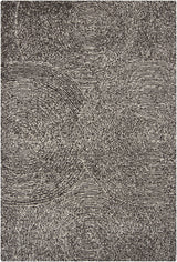 Chandra Navyan NAV-5006 Ivory and Brown rug, flat view