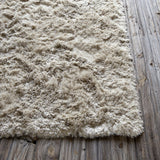 Chandra Naya NAY-18804 Tan and Beige rug, corner detail