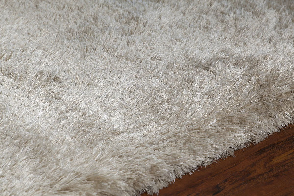 Chandra Naya NAY-18804 Tan and Beige rug, side detail view