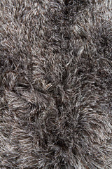 Chandra Naya NAY-18807 Grey and Brown rug, texture close-up
