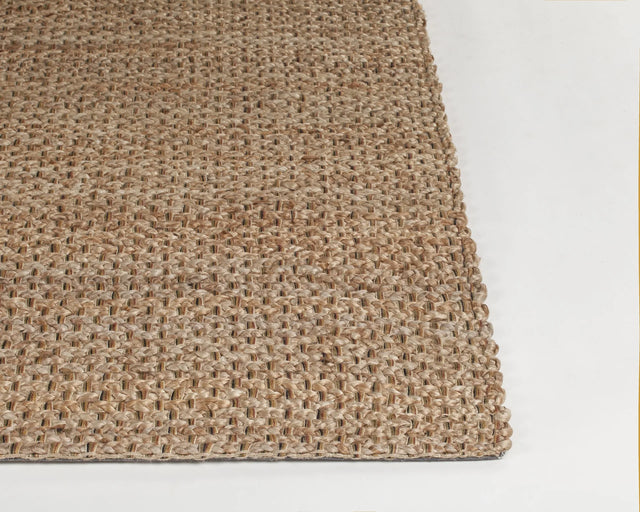 Chandra Nena NEN-46300 Natural rug, corner detail
