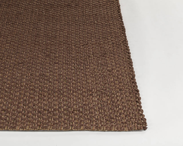 Chandra Nena NEN-46301 Brown rug, corner detail