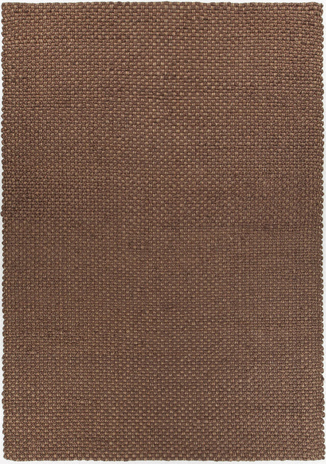 Chandra Nena NEN-46301 Brown rug, flat view
