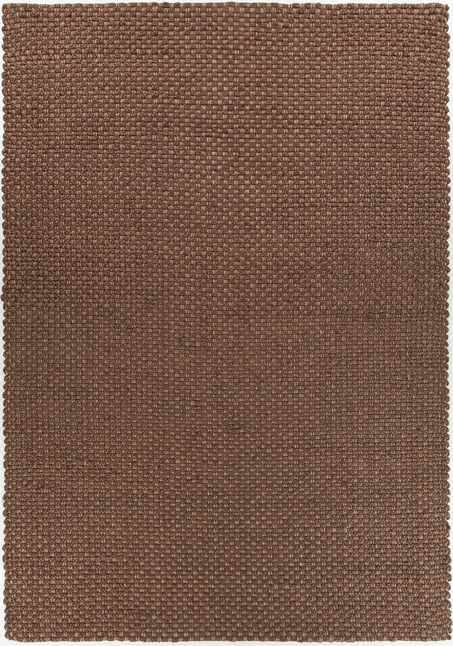 Chandra Nena NEN-46301 Brown rug, flat view