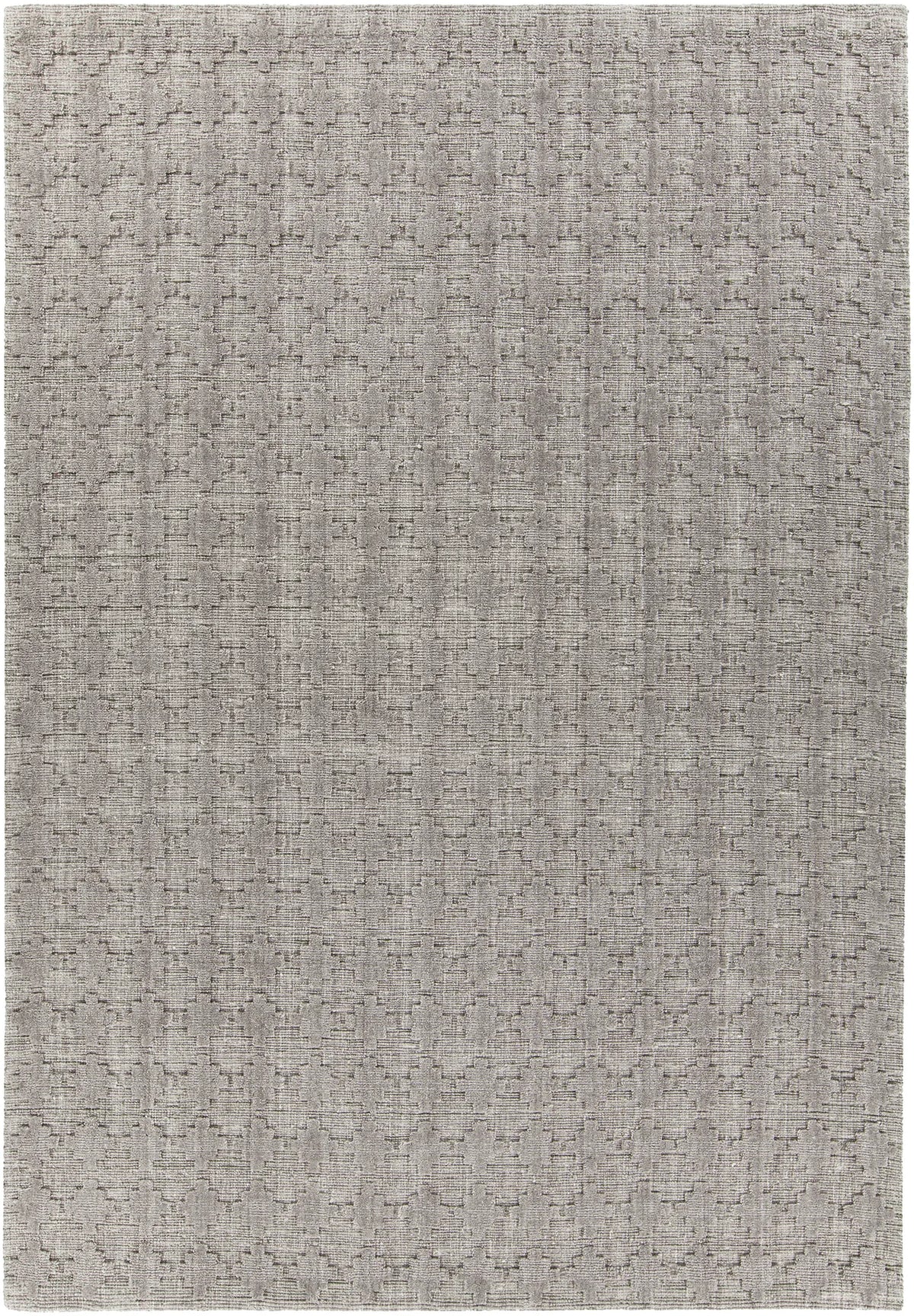 Chandra Netix NET-33200 Grey rug, flat view