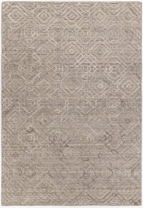 Chandra Nimah NIM-46503 Brown rug, flat view
