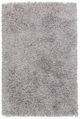 Chandra Nora NOR-44900 White and Black rug, flat view