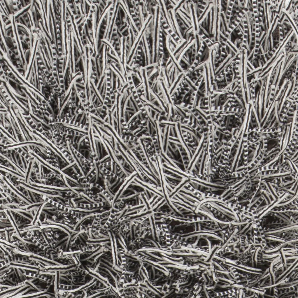 Chandra Nora NOR-44900 White and Black rug, texture close-up