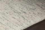Chandra Oasis OAS-43400 White and Grey rug, side detail view