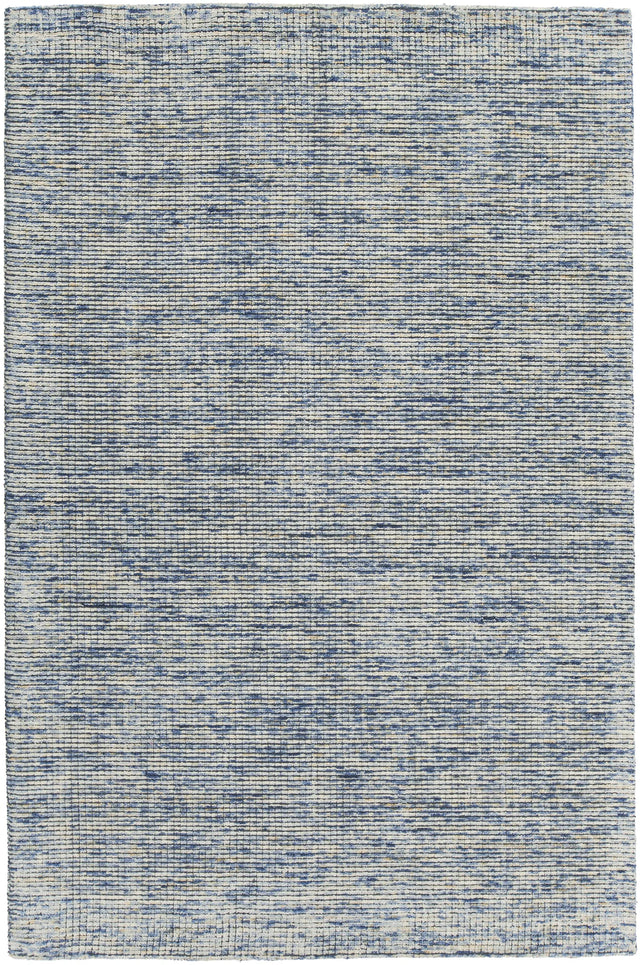 Chandra Oasis OAS-43401 White and Blue rug, flat view