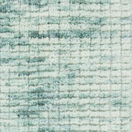 Chandra Oasis OAS-43403 White and Green rug, texture close-up