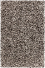 Chandra Olga OLG-47201 Beige and Black rug, flat view