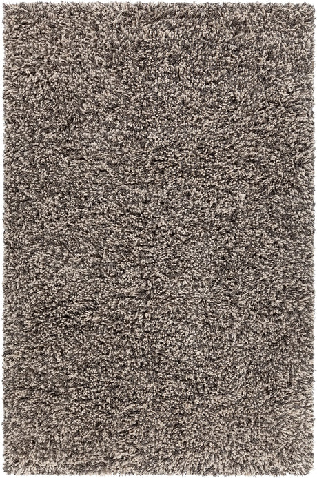 Chandra Olga OLG-47201 Beige and Black rug, flat view